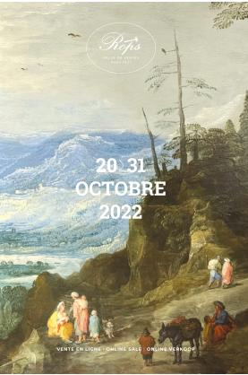 Couverture du Catalogue de la vente d'octobre 2022